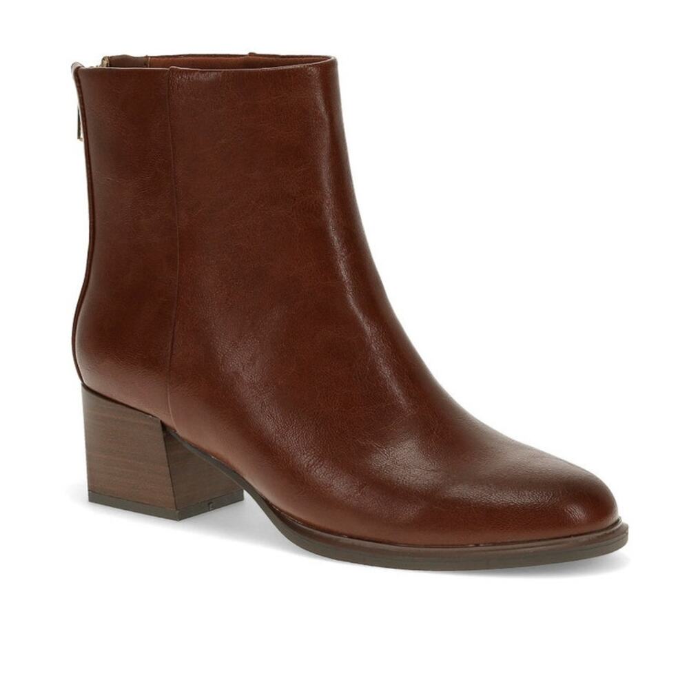 NWOB Baretraps Bessie Brown Vegan Leather Ankle Boot 6M
